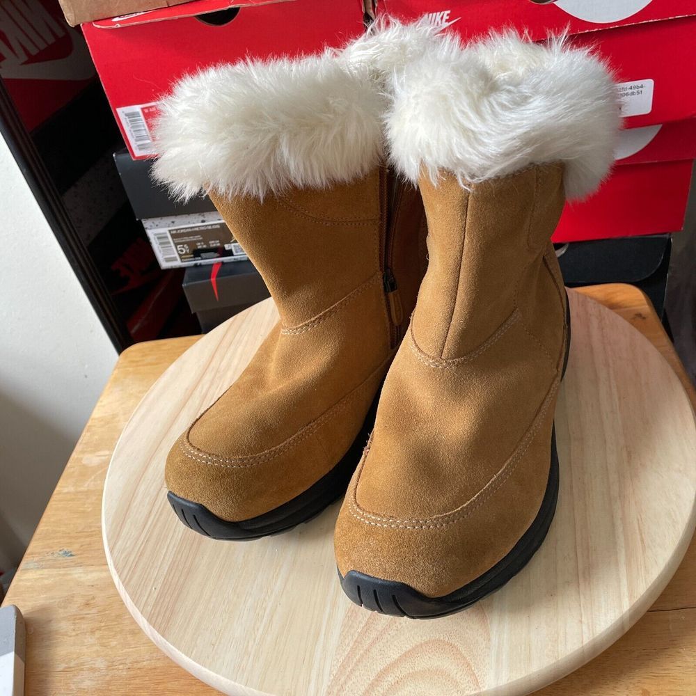 Sorel Northern Lite Womens Size 9.5 Boots Brown Tan Tall Thinsulate Winter Shoes - Picture 3 of 10